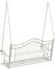 vidaXL Schaukelbank Stahl 115 x 61 x 63 cm Antik Weiß 42038692 Bild 5