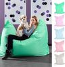 Green Bean® Outdoor Sitzsack, waschbar & wetterfest, Polyester-PVC-Stoff, Pastell Mint, 140x180 cm, 380 Liter Bild 2