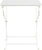 Klapptisch Vegårshei Stahl 45x40x40 cm Weiß [en. casa] Bild 5
