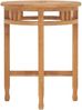 Bistrotisch, Bartisch, Stehtisch Ø60x60 cm Teak Massivholz Bild 2