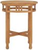 Bistrotisch, Bartisch, Stehtisch Ø60x60 cm Teak Massivholz Bild 3