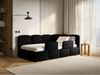 Selsey 'Cloudy' Kinderbett 90x200, Rausfallschutz, Kopfteil rechts, Schwarz Bild 3