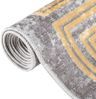 vidaXL Teppich Waschbar Grau 190x300 cm 337938 Bild 5