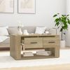 vidaXL Couchtisch Sonoma-Eiche 80x50x40 cm Holzwerkstoff 816531 Bild 3