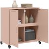 vidaXL Sideboard Rosa 68x39x72 cm Stahl 846657 Bild 5
