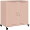 vidaXL Sideboard Rosa 68x39x72 cm Stahl 846657 Bild 2