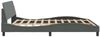 vidaXL Bettgestell Dover Dunkelgrau 180x200 cm Stoff 373334 Bild 5