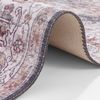 Vintage Teppich Sylla Kittgrau - 80x200x0,5cm Bild 5