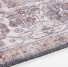 Vintage Teppich Sylla Kittgrau - 80x200x0,5cm Bild 4