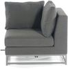 Sonnenpartner 5-teilige Lounge-Sitzgruppe Unique Aluminium mit Kissen anthrazit Loungesitzgruppe Sun Bild 4