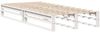 vidaXL Massivholzbett ohne Matratze Weiß 75x190 cm Kiefernholz 3306511 Bild 5