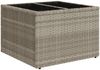 vidaXL 9-teiliges Gartensofa-Set mit Kissen, grau, Polyrattan 3221650 Bild 5