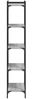 vidaXL Bücherregal 5 Böden Grau Sonoma 60x30x154 cm Holzwerkstoff 837660 Bild 5
