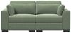 FUROKOY 2-Sitzer Polstersessel Sofa Ecksofa Polstersofa Cord mit Kissen und Armlehnen, Set 1 Teile, 74 x 34,6 x 33,5 Zoll, Grün, Schlafsofa,Einzelsitz Bild 5