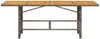 vidaXL Gartentisch mit Akazienholz-Platte Grau 190x80x75cm Poly Rattan 365601 Bild 4