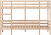 vidaXL Etagenbett ohne Matratze 90x200 cm Massivholz Kiefer 3284218 Bild 5