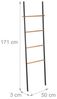 Relaxdays Handtuchleiter Holz & Metall Bild 5