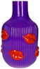 Giftcompany - Vase Blumenvase "L´amour" H 30cm Glas Lippen Lila 1210204014 Bild 1