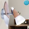 RGB LEDWandlampe Holz, beweglicher Spot, H 20 cm, LORD II Bild 2