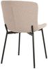 Esszimmerstuhl Nilla / Maceda, Metall, Polyester, Beige, 48 x 83 x 59 cm Bild 4