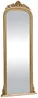 Vente-unique - MERRY Spiegel Holz, Platte Gold - B 5 cm x H 180 cm x L 80 cm Bild 3