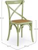 Stuhl Roscos aus Ulmenholz und Rattan, klassischer Stil, grün, robust und pflegeleicht Bild 4