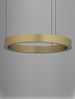 Nova Luce 9558602 STING LED Pendelleuchte 60cm 3000K Bronze dimmbar Bild 4
