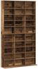 vidaXL CD Regal mit Regal Altholz 101 x 23 x 177,5 cm Holzwerkstoff 3329340 Bild 2