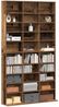 vidaXL CD Regal mit Regal Altholz 101 x 23 x 177,5 cm Holzwerkstoff 3329340 Bild 3