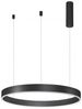 Nova Luce 9530212 MOTIF LED Pendelleuchte 60cm CCT 2700-6000K Schwarz dimmbar Bild 2