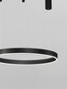Nova Luce 9530212 MOTIF LED Pendelleuchte 60cm CCT 2700-6000K Schwarz dimmbar Bild 4