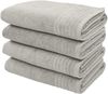 OTTO home Duschtücher Sanremo Premium, Premium Handtücher, 600 gr/m², 70x140cm, Frottier (Set, 4-St), mit Bordüre, flauschig und weich, dicke Qualität, 5 Jahre Garantie Bild 2