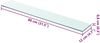 vidaXL Regalböden 2 Stk. Glas Transparent 80x12 cm 3051572 Bild 4