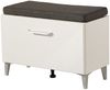 Sitzbank >Cacak< in Weiß - 74,5x45x35cm (BxHxT) Bild 3