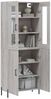 vidaXL Highboard Grau Sonoma 69,5x34x180 cm Holzwerkstoff 3198223 Bild 3