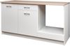 Küchenzeile >Wow < in Weiß matt - 160x85x60 (BxHxT) Bild 2