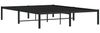 vidaXL Bettgestell Metall Schwarz 140x200 cm 373656 Bild 4