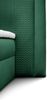 Boxspringbett Schlafzimmerbett CEDRIC 120x200cm Stoff Magic Velvet Flaschengrün Bild 3