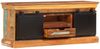 TV-Schrank, TV-Lowboard 110x30x45 cm Altholz Massiv Bild 2