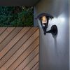 LED Wandleuchte, Aluminium, schwarz, H 23,8 cm Bild 3