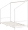 vidaXL Kinderbett Weiß 2x(80x200) cm Massivholz Kiefer 3200587 Bild 4