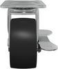 vidaXL Bockrolle 12 pcs Schwarz und Silber 50,7 x 50,7 x 24,4 mm 864761 Bild 5