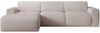 Selsey 'Bouvi' Ecksofa, Ottomane links, hellbeige, Bouclé Bild 5