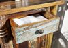 Nachttisch Altholz 50x42x70 mehrfarbig lackiert FABLE #03 Bild 5
