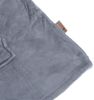 Deckenpullover Pullover Decke Kuscheldecke Oversize Unisex Hellgrau Bild 4