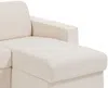 Vente-unique - CALITO Sofa Stoff Beige - B 223 cm152 cm x H 85 cm x L 298 cm Bild 5