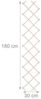 Relaxdays Ausziehbares Rankgitter Holz 3er Set Bild 5