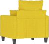 vidaXL Sessel Hellgelb 60 cm Stoff 359256 Bild 5