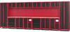 Feistos Werkstatteinrichtung "Juno 13", schwarz/rot, 528 x 46 x 198 cm (B x T x H),2 Hochschränke Bild 1