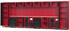 Feistos Werkstatteinrichtung "Juno 13", schwarz/rot, 528 x 46 x 198 cm (B x T x H),2 Hochschränke Bild 2